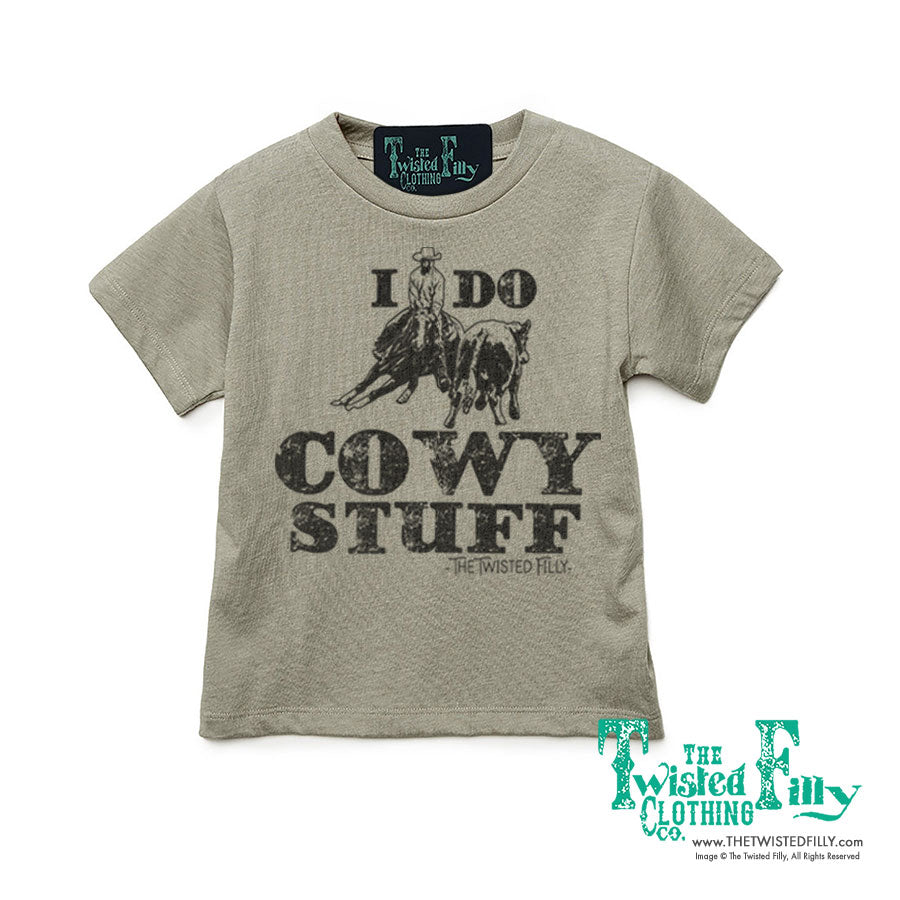 I Do Cowy Stuff - S/S Toddler Tee - Assorted Colors