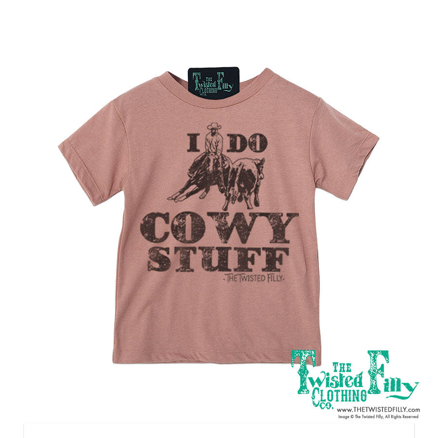 I Do Cowy Stuff - S/S Toddler Tee - Assorted Colors