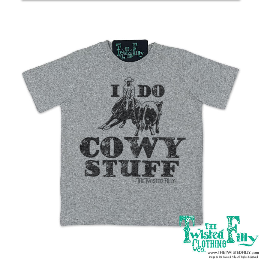 I Do Cowy Stuff - S/S Toddler Tee - Assorted Colors