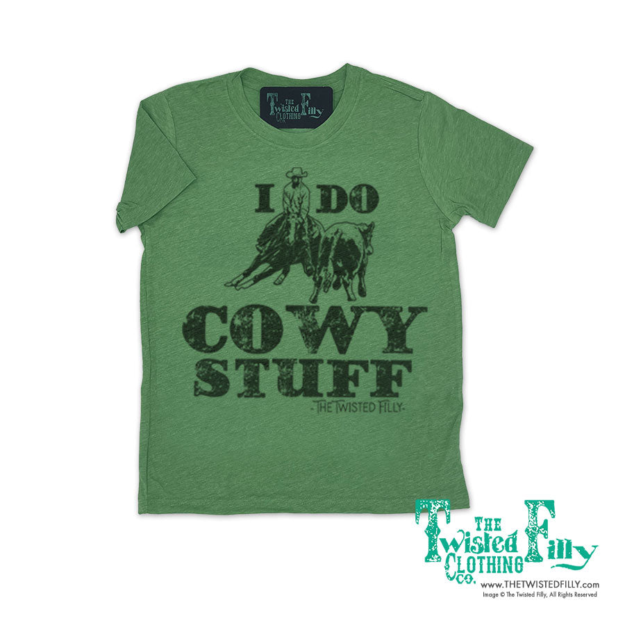 I Do Cowy Stuff - S/S Toddler Tee - Assorted Colors