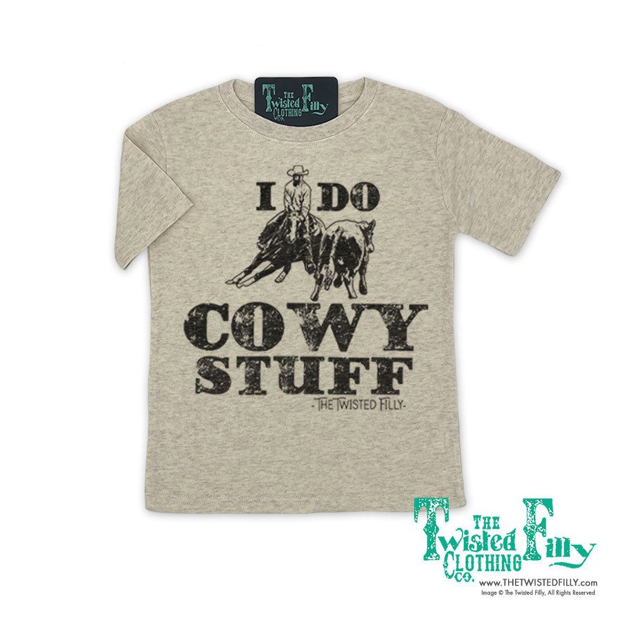 I Do Cowy Stuff - S/S Toddler Tee - Assorted Colors