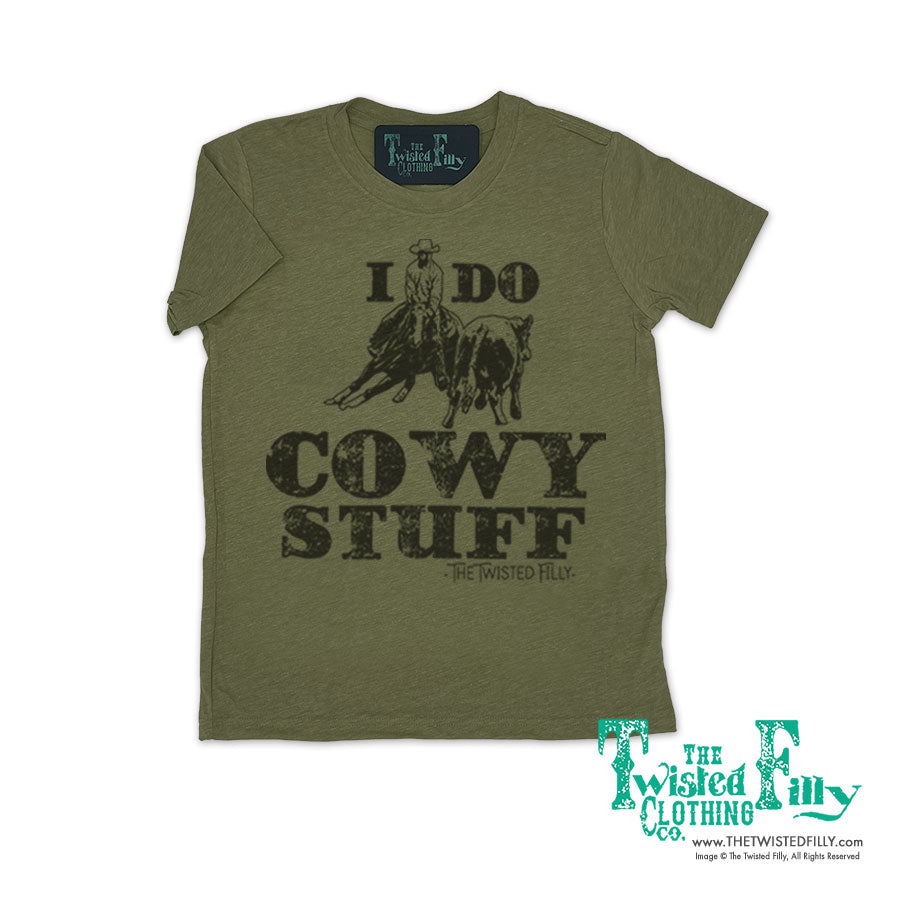 I Do Cowy Stuff - S/S Toddler Tee - Assorted Colors