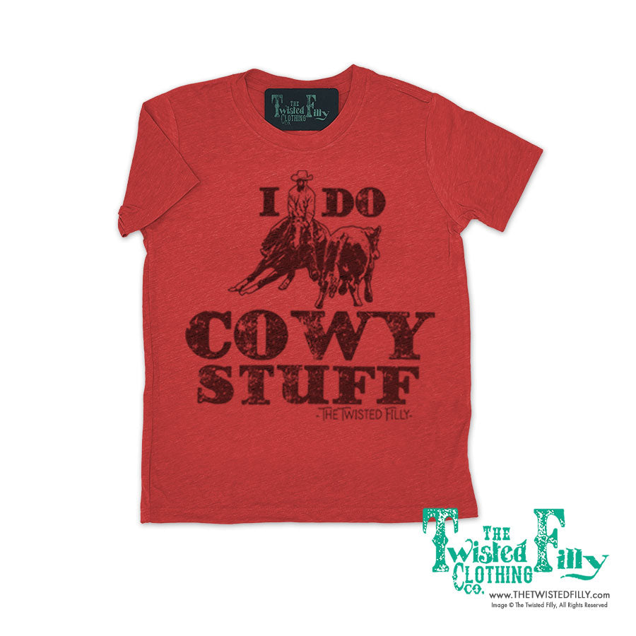 I Do Cowy Stuff - S/S Youth Tee - Assorted Colors