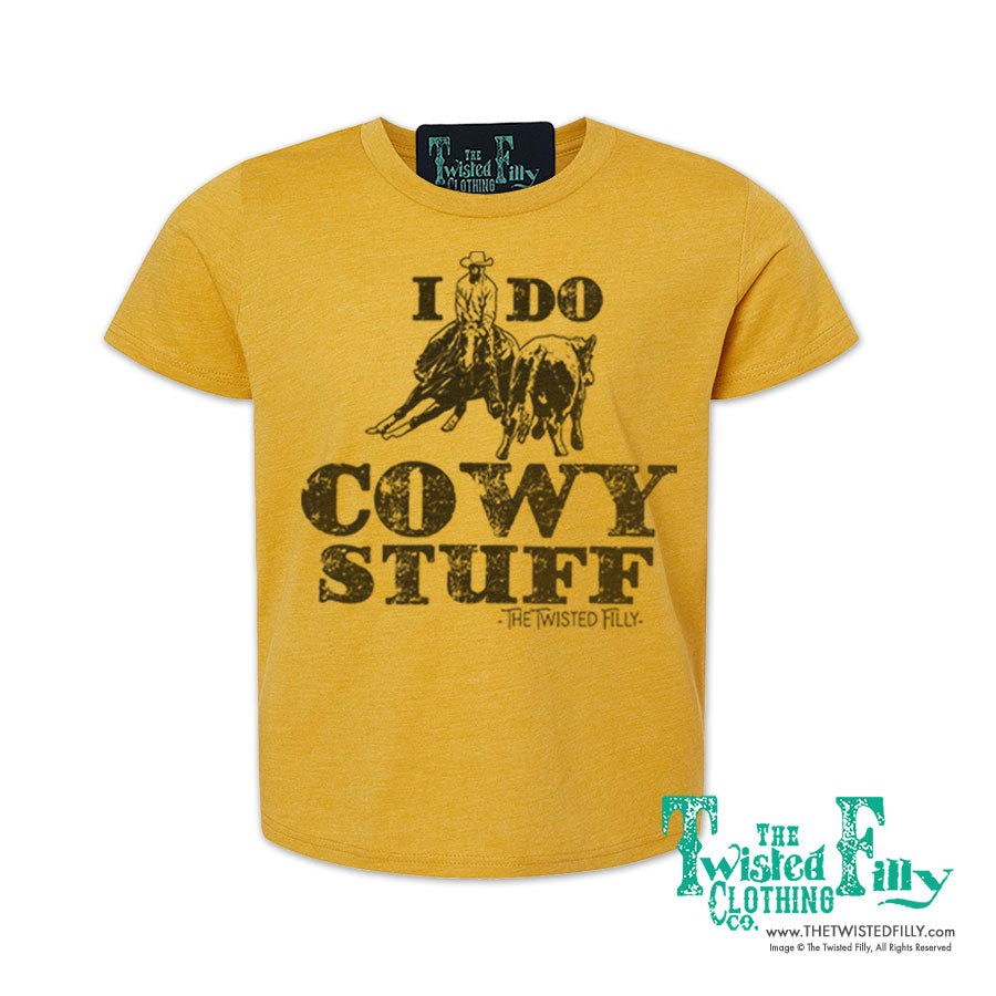 I Do Cowy Stuff - S/S Youth Tee - Assorted Colors