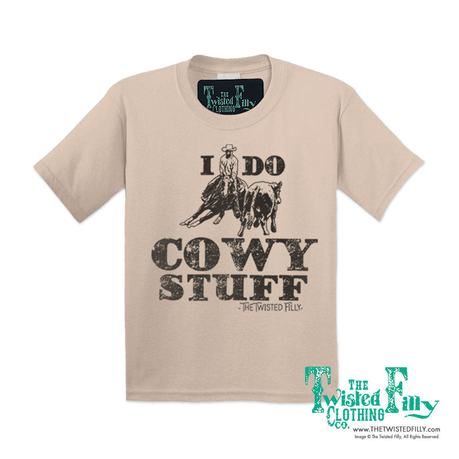 I Do Cowy Stuff - S/S Youth Tee - Assorted Colors