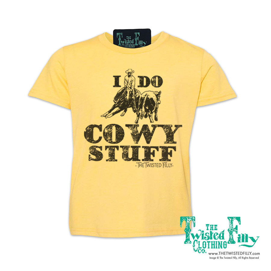 I Do Cowy Stuff - S/S Youth Tee - Assorted Colors