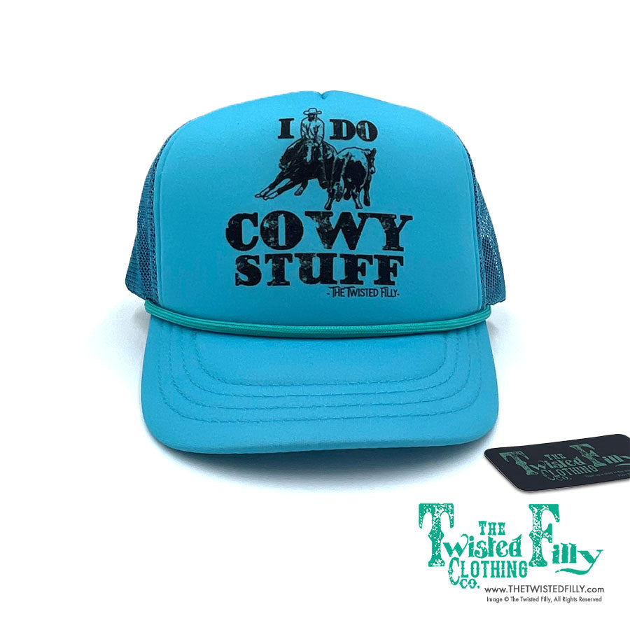 I Do Cowy Stuff - Infant/Toddler Foam Snapback Trucker Hat - Assorted Colors