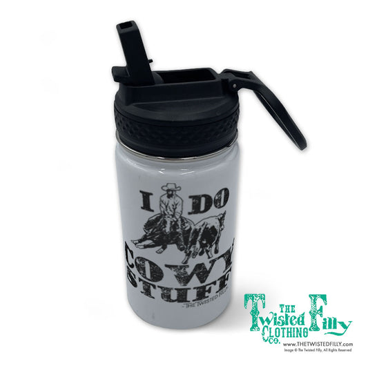 I Do Cowy Stuff -  Youth Stainless Steel Water Bottle Tumbler