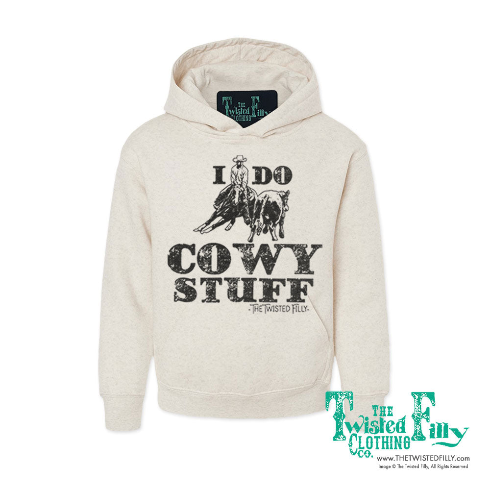 I Do Cowy Stuff - Youth Hoodie - Assorted Colors