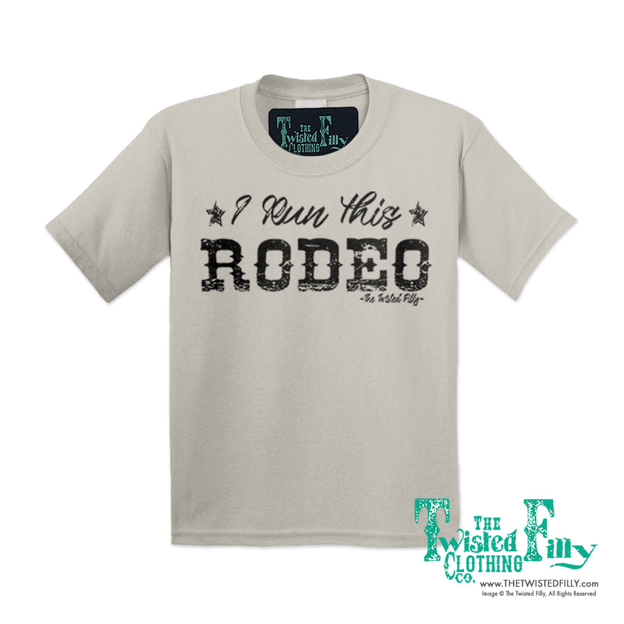 I Run This Rodeo - S/S Boys Youth Tee - Assorted Colors