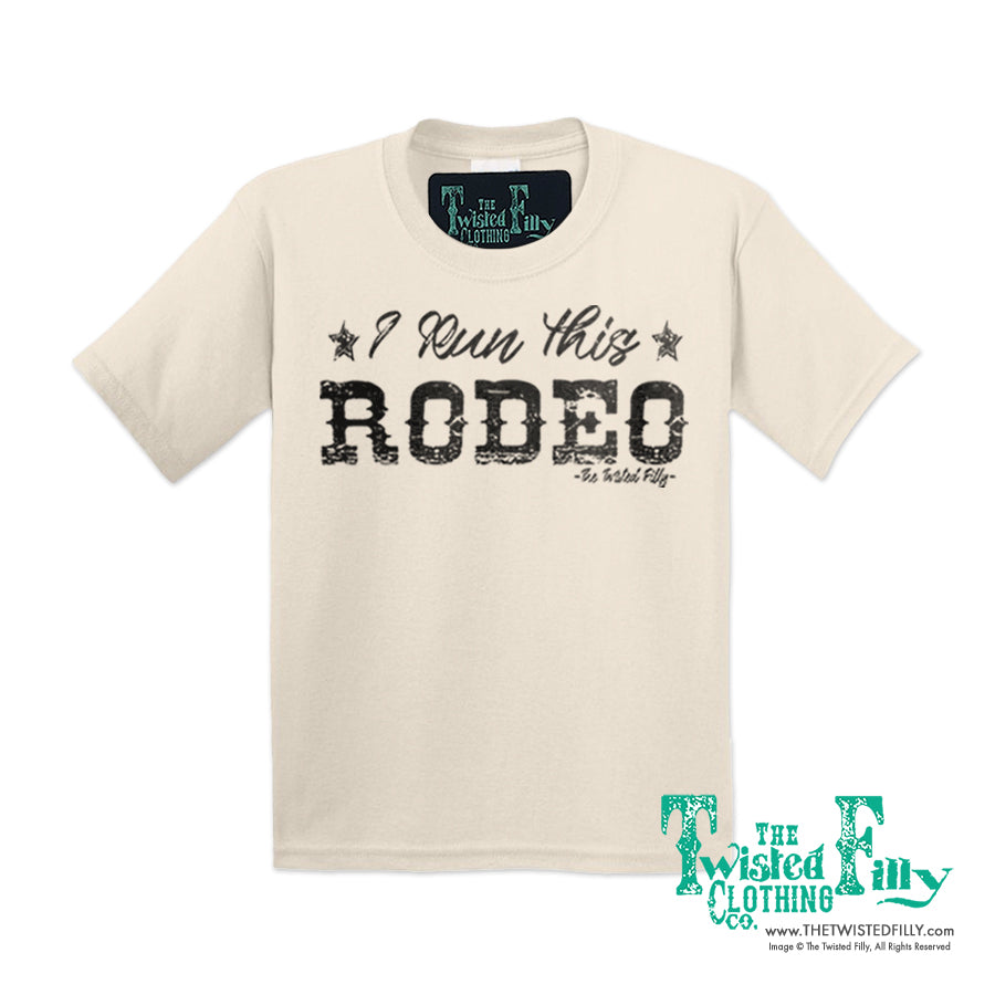 I Run This Rodeo - S/S Boys Youth Tee - Assorted Colors