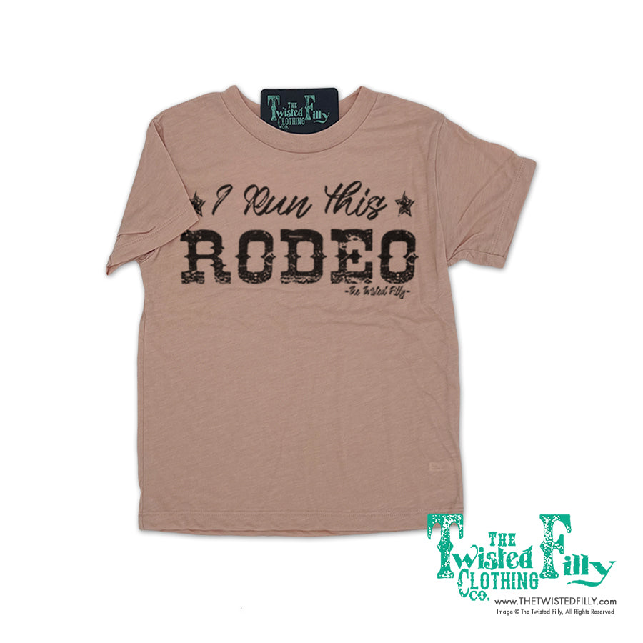 I Run This Rodeo - S/S Boys Youth Tee - Assorted Colors