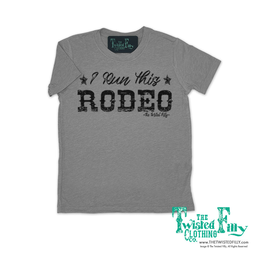 I Run This Rodeo - S/S Boys Youth Tee - Assorted Colors