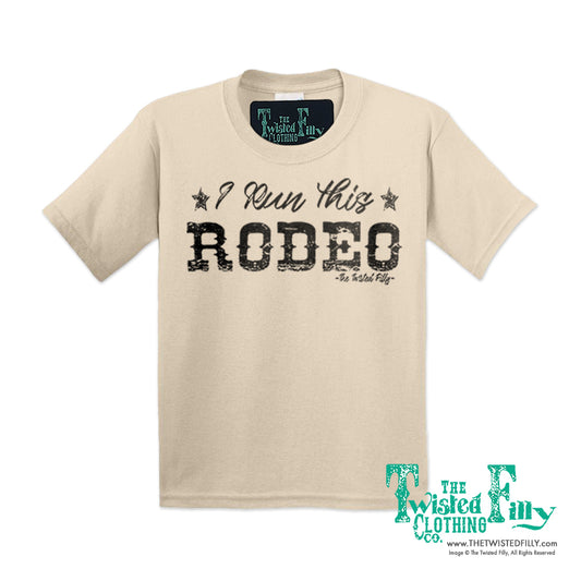 I Run This Rodeo - S/S Boys Youth Tee - Assorted Colors