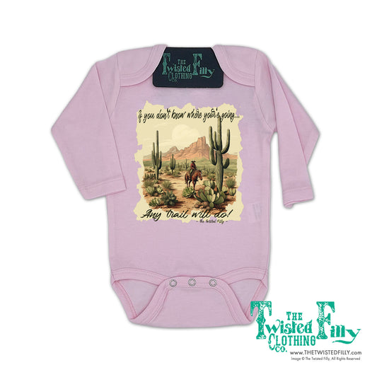 If You Don't Know Where You're Going - L/S Infant One Piece - Assorted Colors