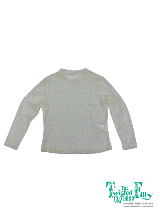 Lace LS Lace Top - Toddler - Assorted Colors