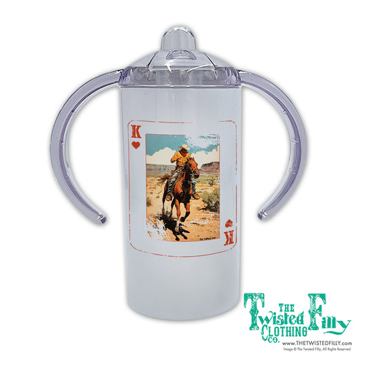 King Of Hearts Toddler Sippy