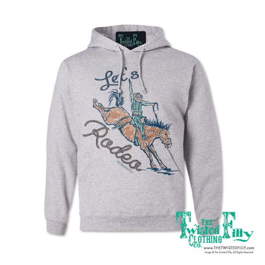 Let's Rodeo- Adult Unisex Hoodie - Assorted Colors