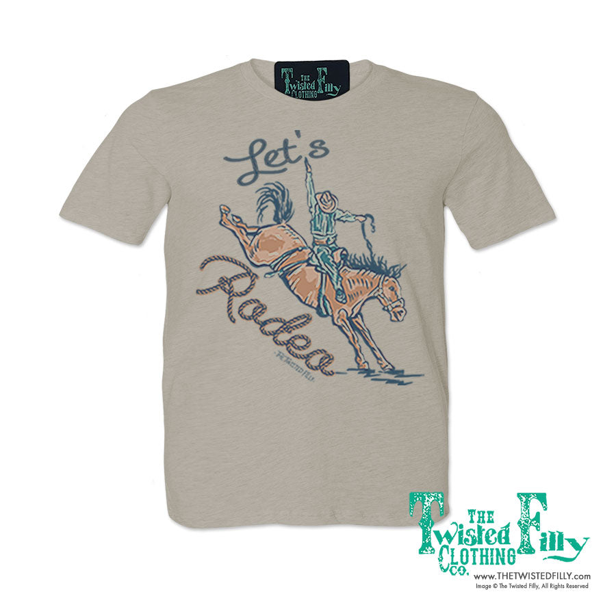 Let's Rodeo - S/S Adult Crew Neck Unisex Tee - Assorted Colors