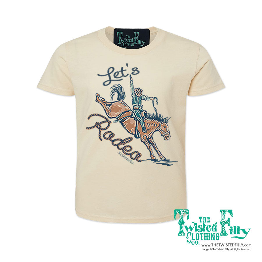 Let's Rodeo - S/S Adult Crew Neck Unisex Tee - Assorted Colors