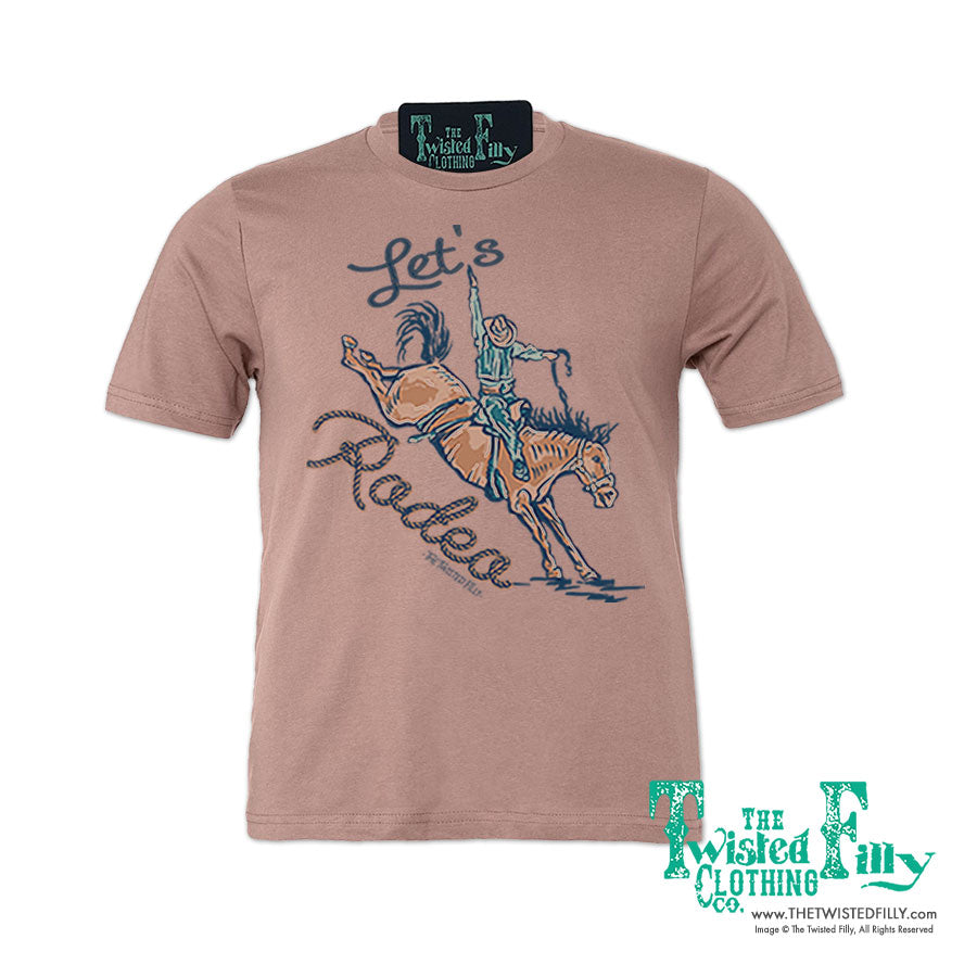 Let's Rodeo - S/S Adult Crew Neck Unisex Tee - Assorted Colors