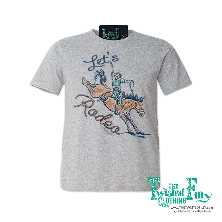 Let's Rodeo - S/S Adult Crew Neck Unisex Tee - Assorted Colors