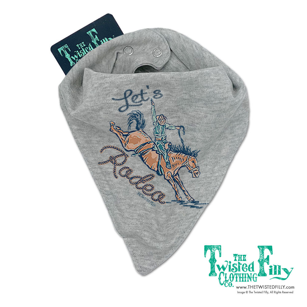 Lets Rodeo - Infant Bandana Bib - Assorted Colors