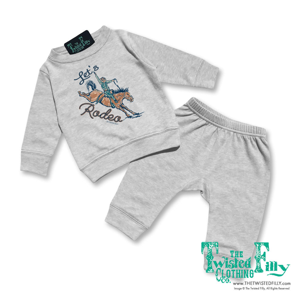 Let's Rodeo - Infant Two Piece Outfit  - Assorted Colors