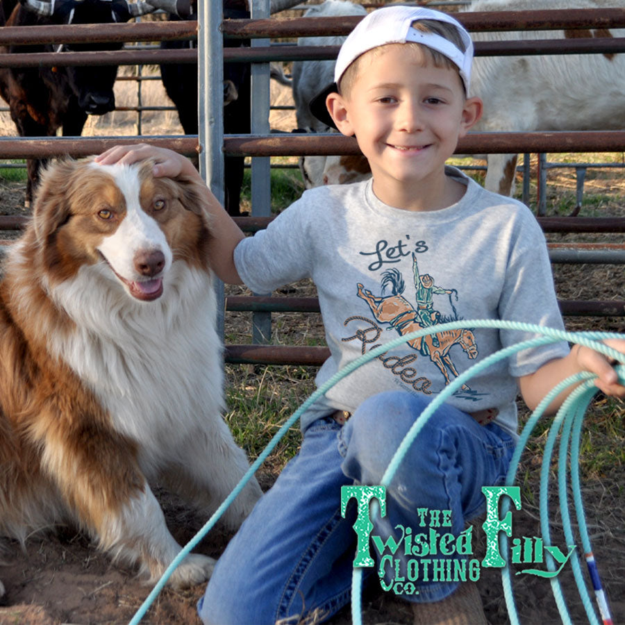 Let's Rodeo - Toddler Hoodie - Assorted Colors