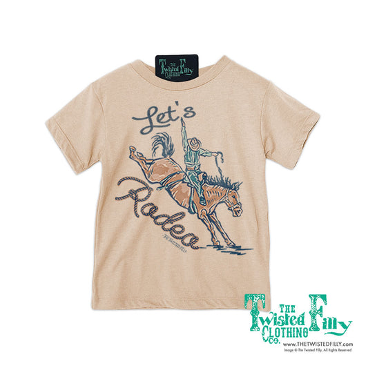 Let's Rodeo - S/S Toddler Tee - Assorted Colors