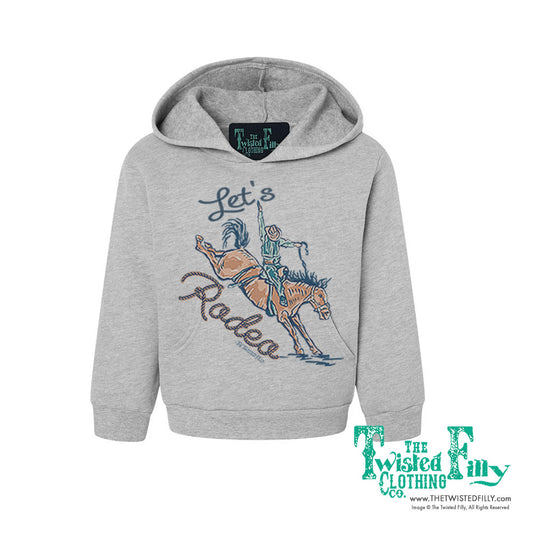 Let's Rodeo - Toddler Hoodie - Assorted Colors
