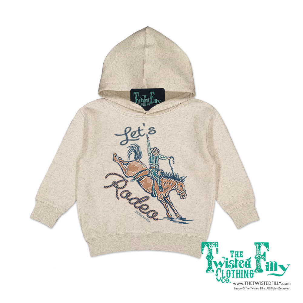 Let's Rodeo - Toddler Hoodie - Assorted Colors