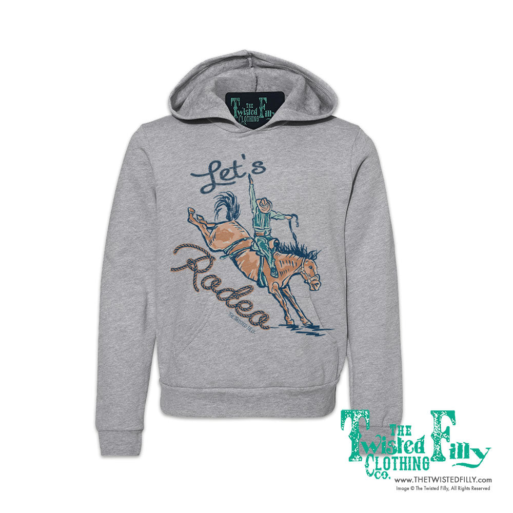 Let's Rodeo - Youth Hoodie - Assorted Colors