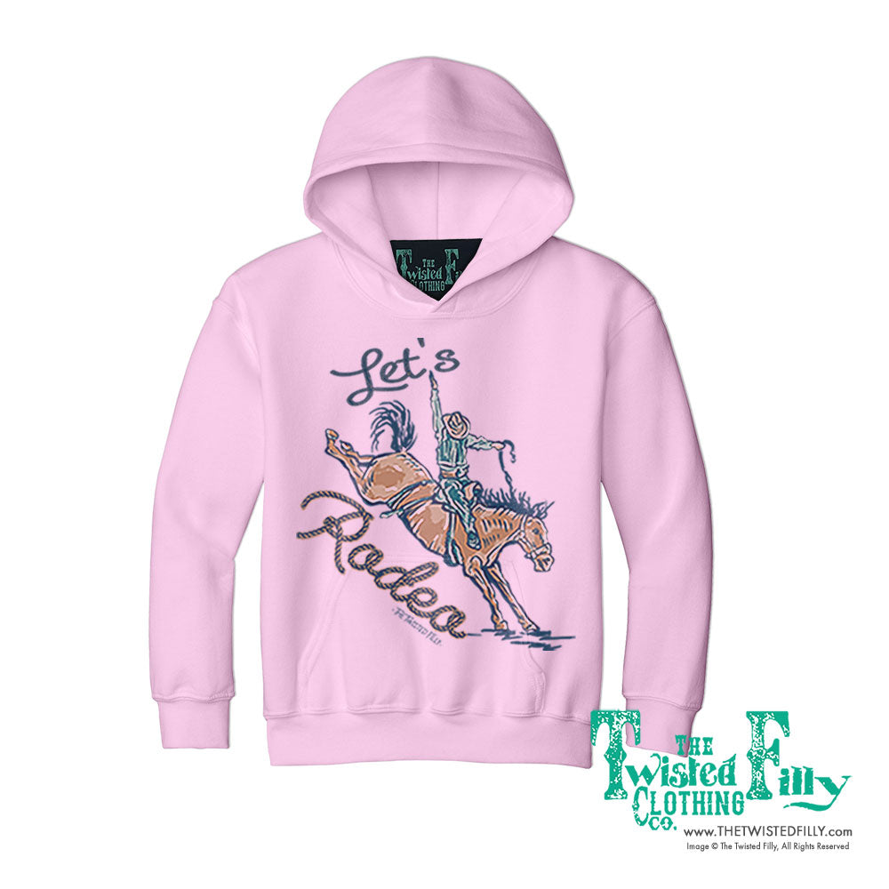 Let's Rodeo - Youth Hoodie - Assorted Colors