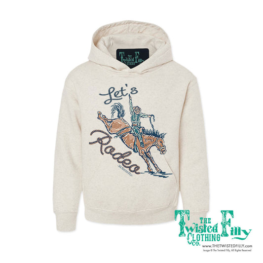 Let's Rodeo - Youth Hoodie - Assorted Colors