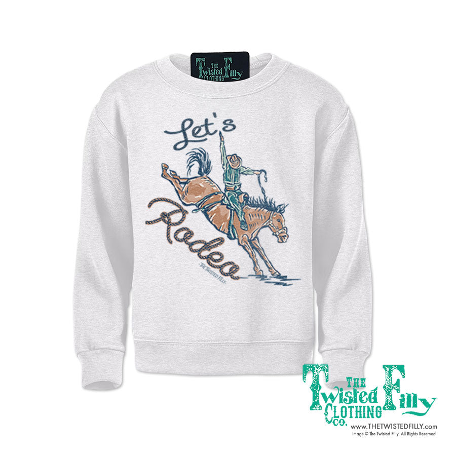 Let's Rodeo - Youth Sweatshirt - Assorted Colors