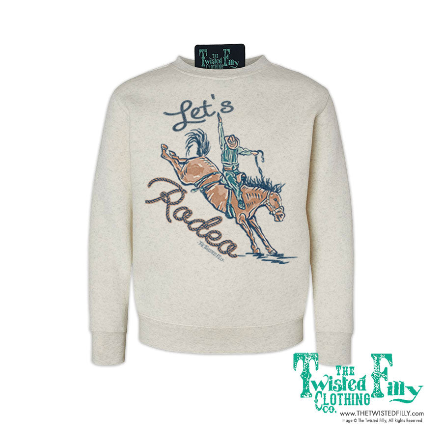 Let's Rodeo - Youth Sweatshirt - Assorted Colors