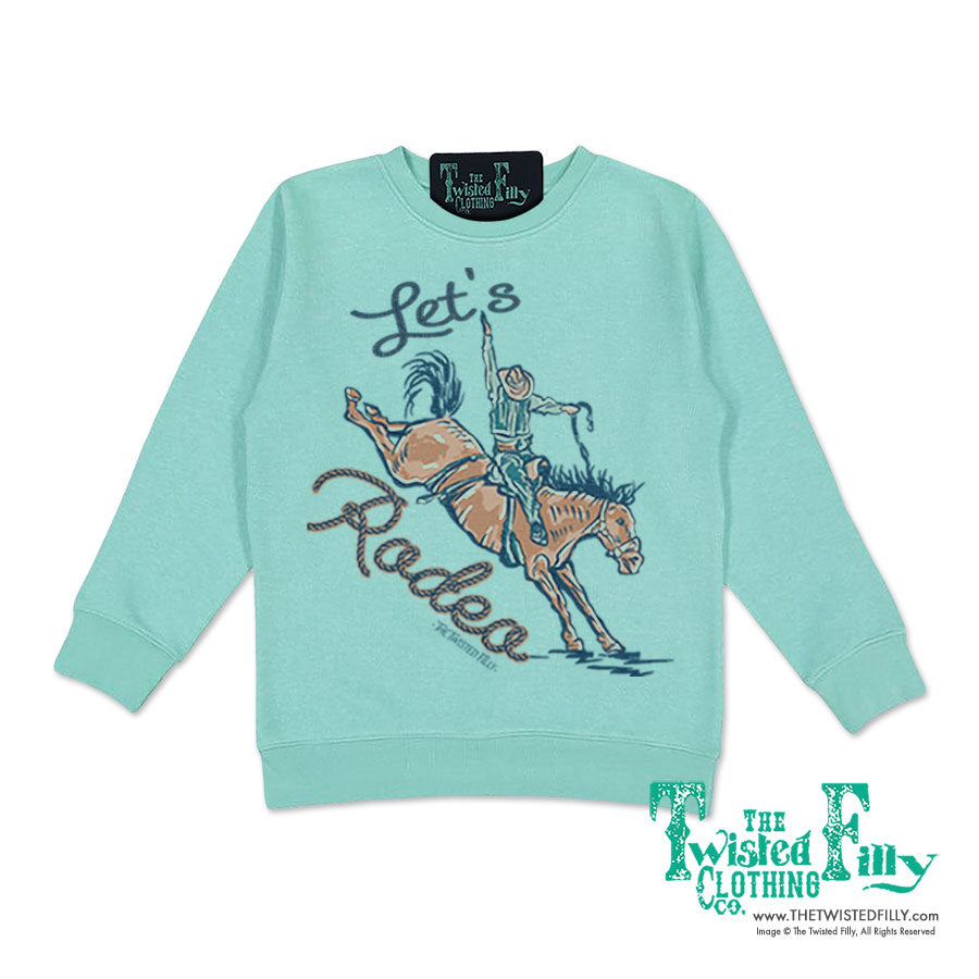 Let's Rodeo - Youth Sweatshirt - Assorted Colors