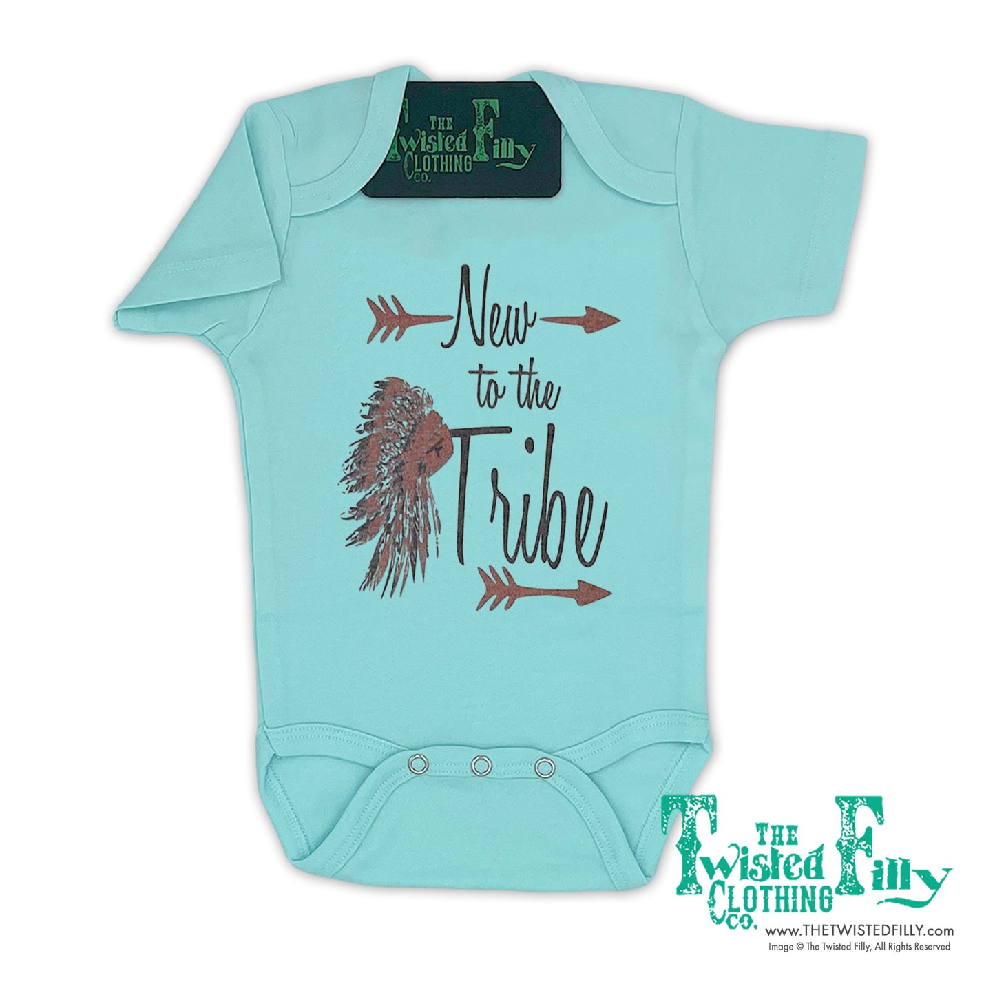 New To The Tribe - S/S Infant One Piece - Assorted Colors