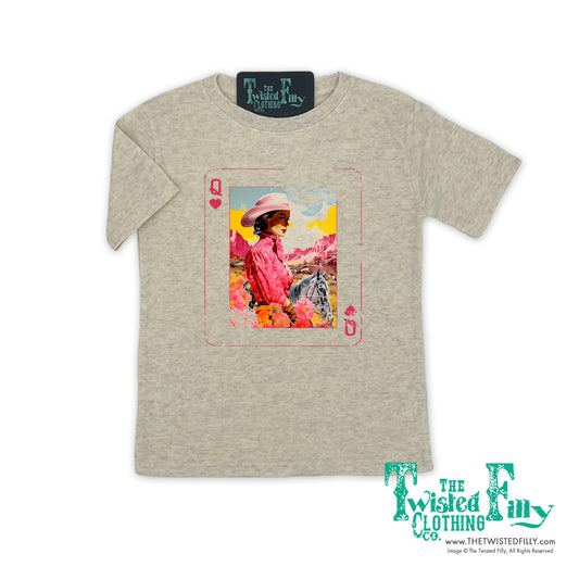 Queen Of Hearts - S/S Girls Toddler Tee - Assorted Colors