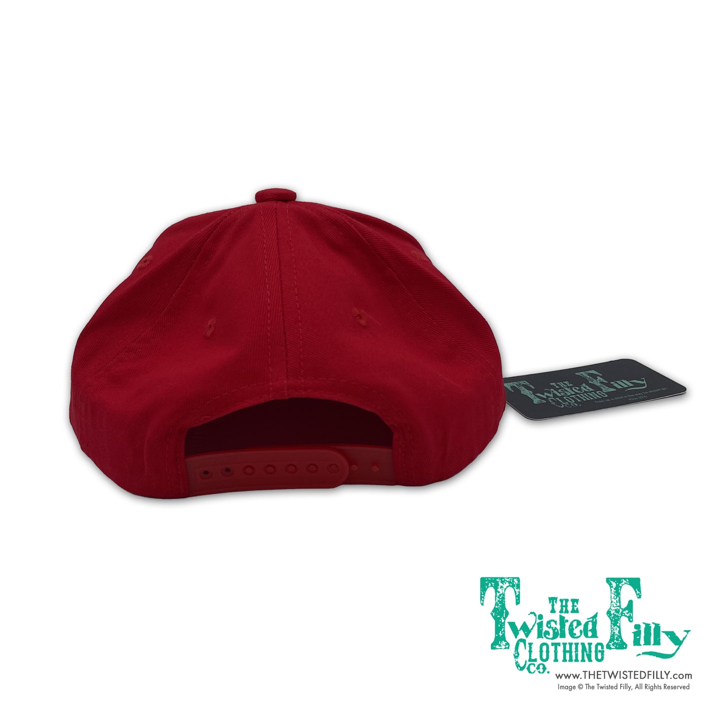 Blank Hat - Infant / Toddler Snap Back Hat - Red