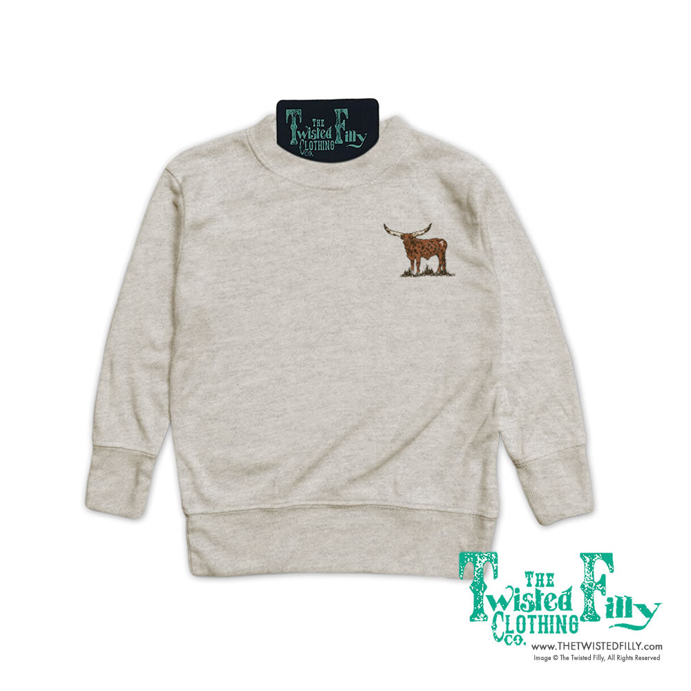 Rope Me I Wanna Play - Toddler Pullover - Oatmeal