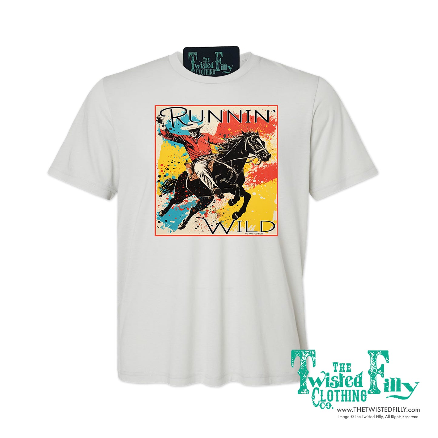 Runnin' Wild - S/S Adult Crew Neck Unisex Tee - Assorted Colors