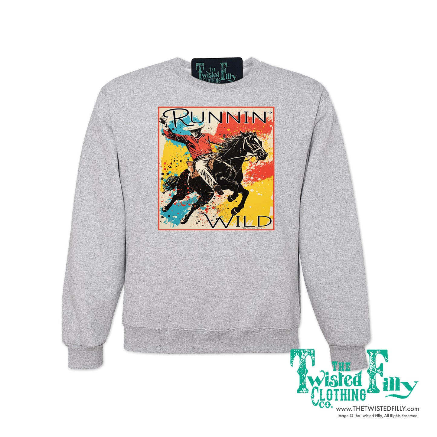 Runnin' Wild - Adult Sweatshirt - Assorted Colors