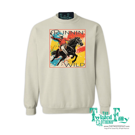 Runnin' Wild - Adult Sweatshirt - Assorted Colors