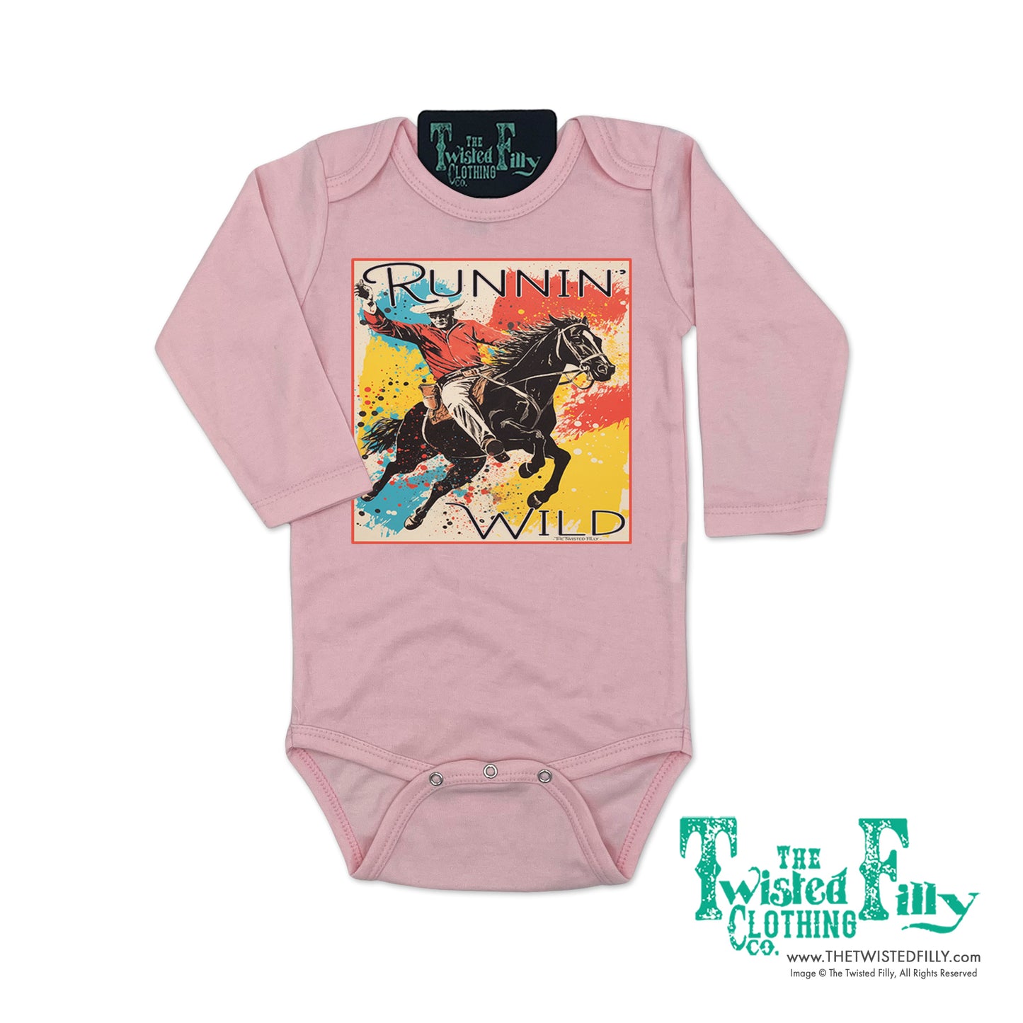 Runnin' Wild - L/S Infant One Piece - Assorted Colors