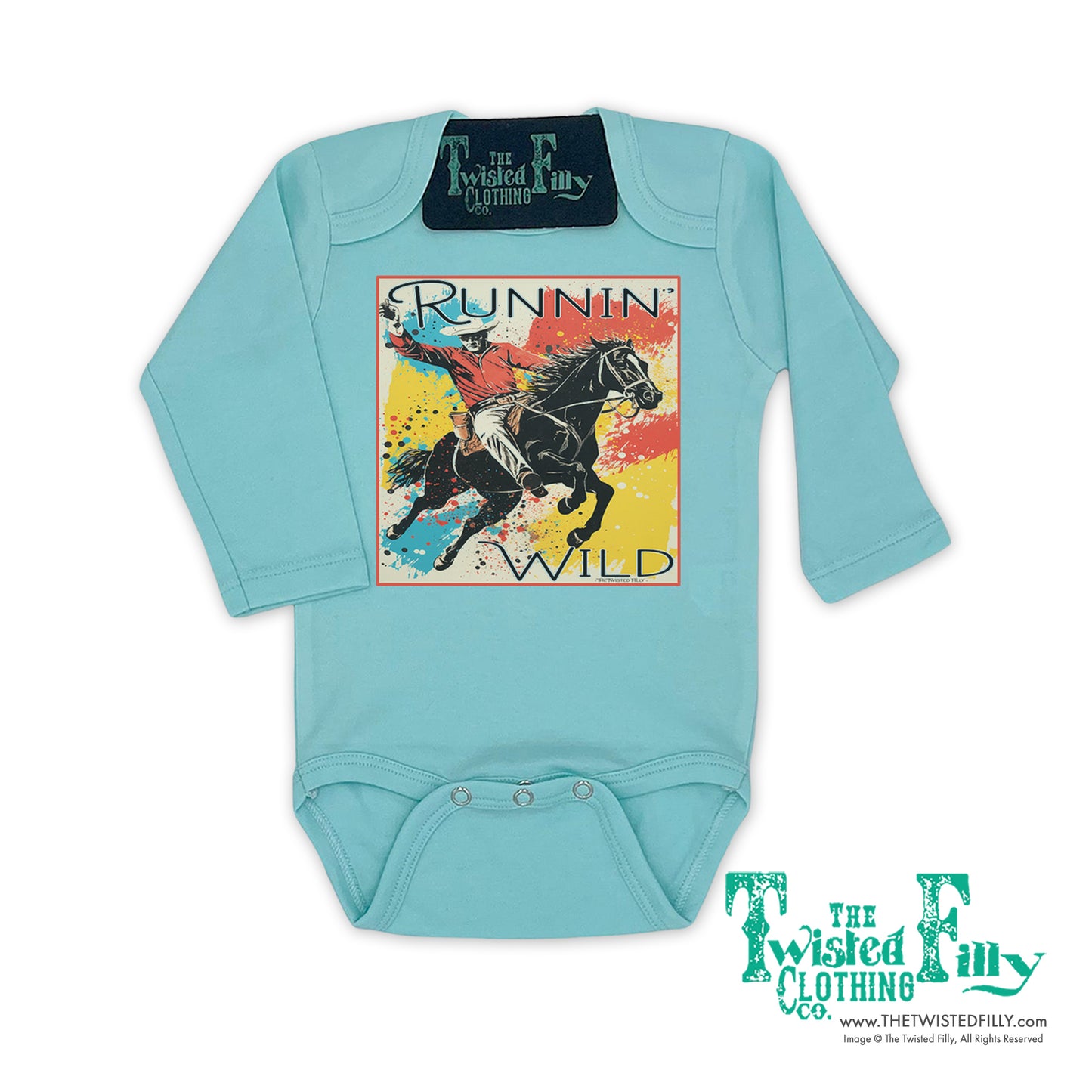 Runnin' Wild - L/S Infant One Piece - Assorted Colors