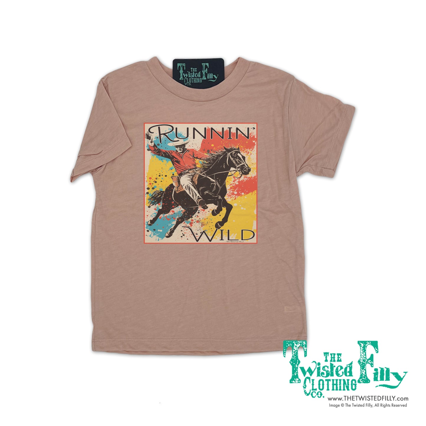 Runnin' Wild - S/S Youth Tee - Assorted Colors