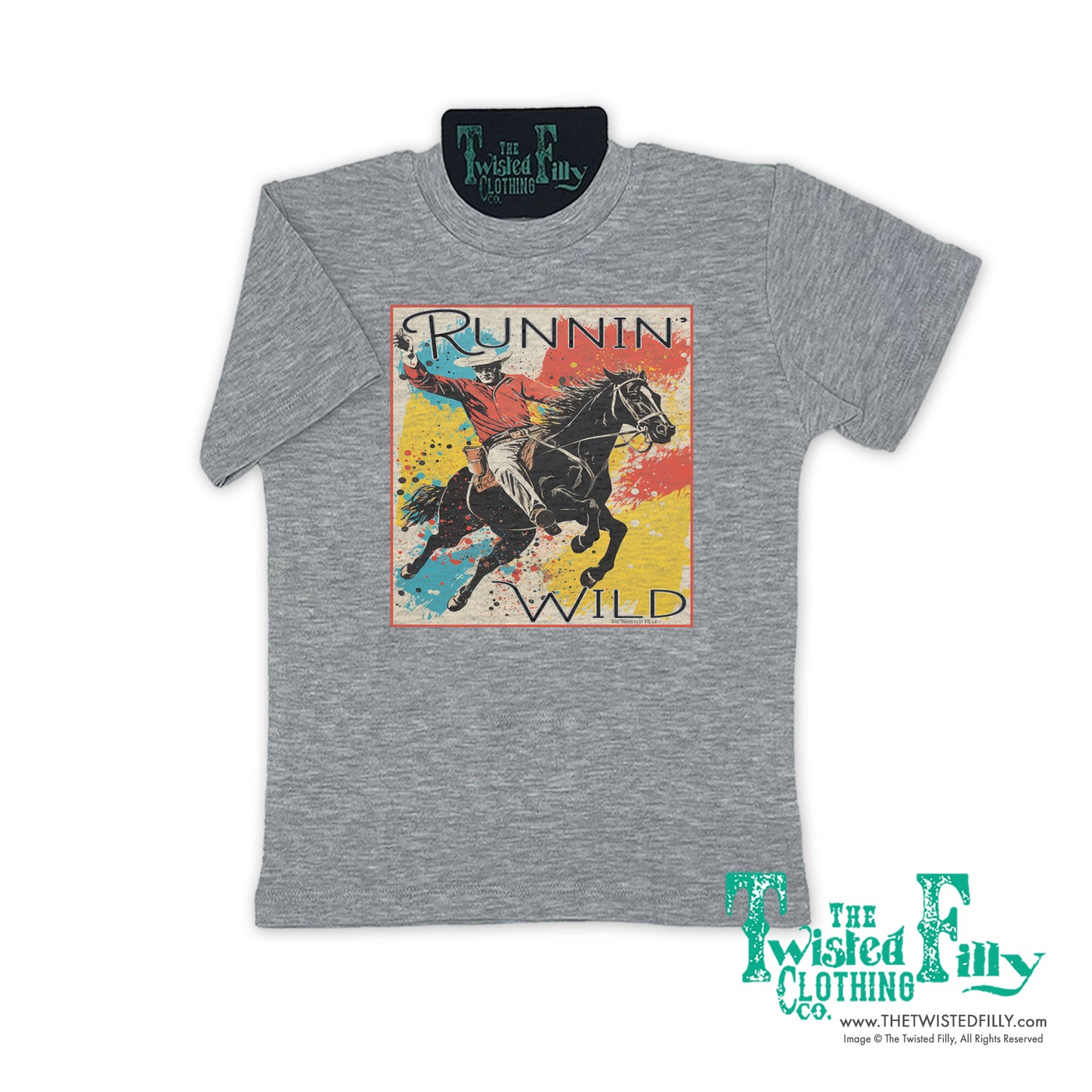 Runnin' Wild - S/S Youth Tee - Assorted Colors