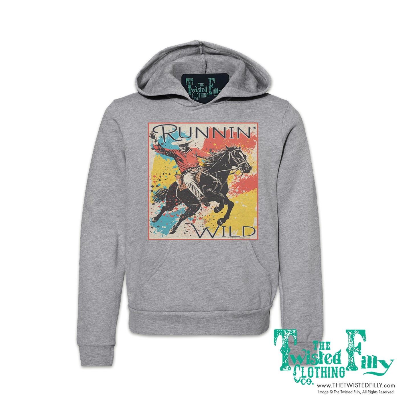 Runnin' Wild - Youth Hoodie - Assorted Colors